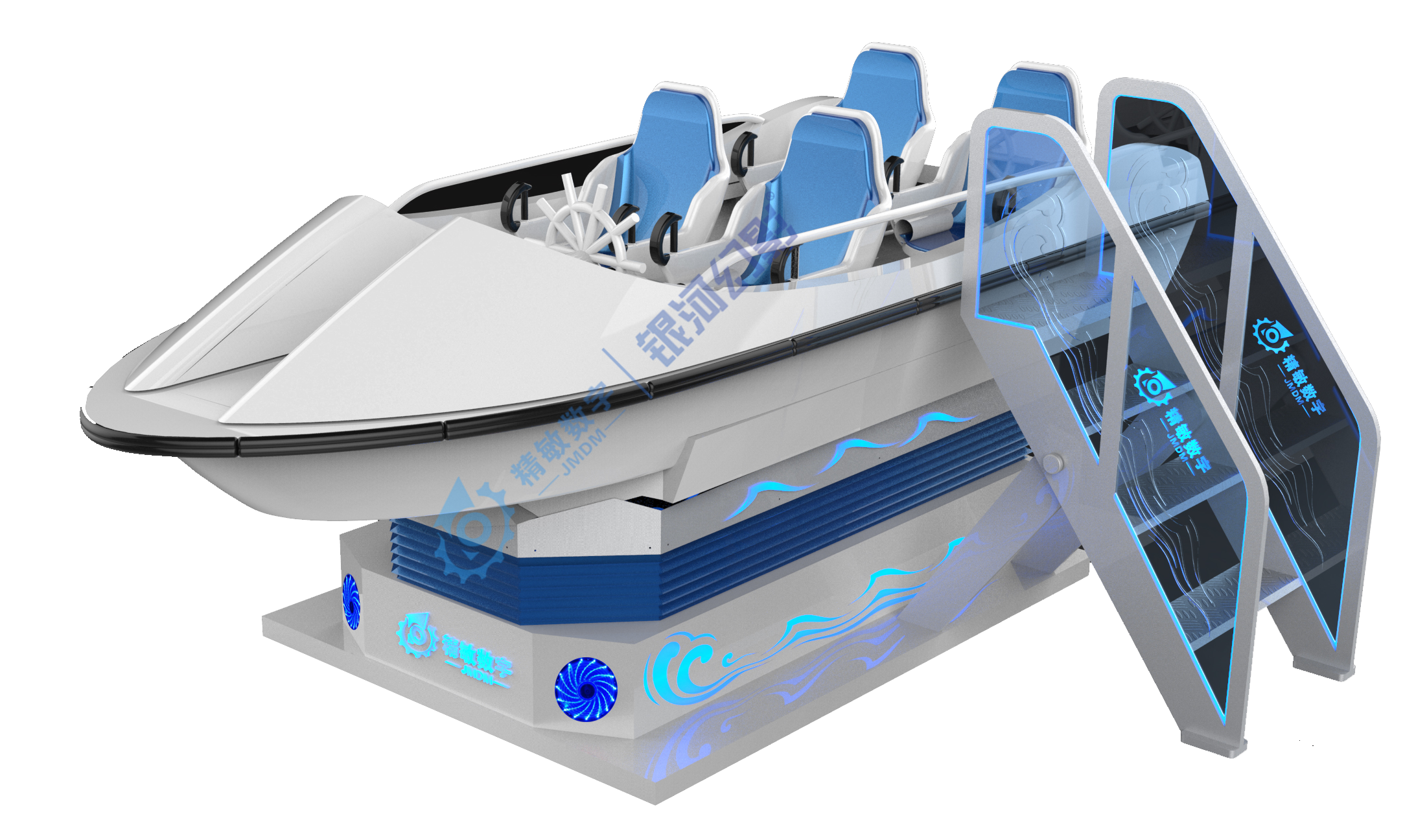 VR海洋科普—四人快艇